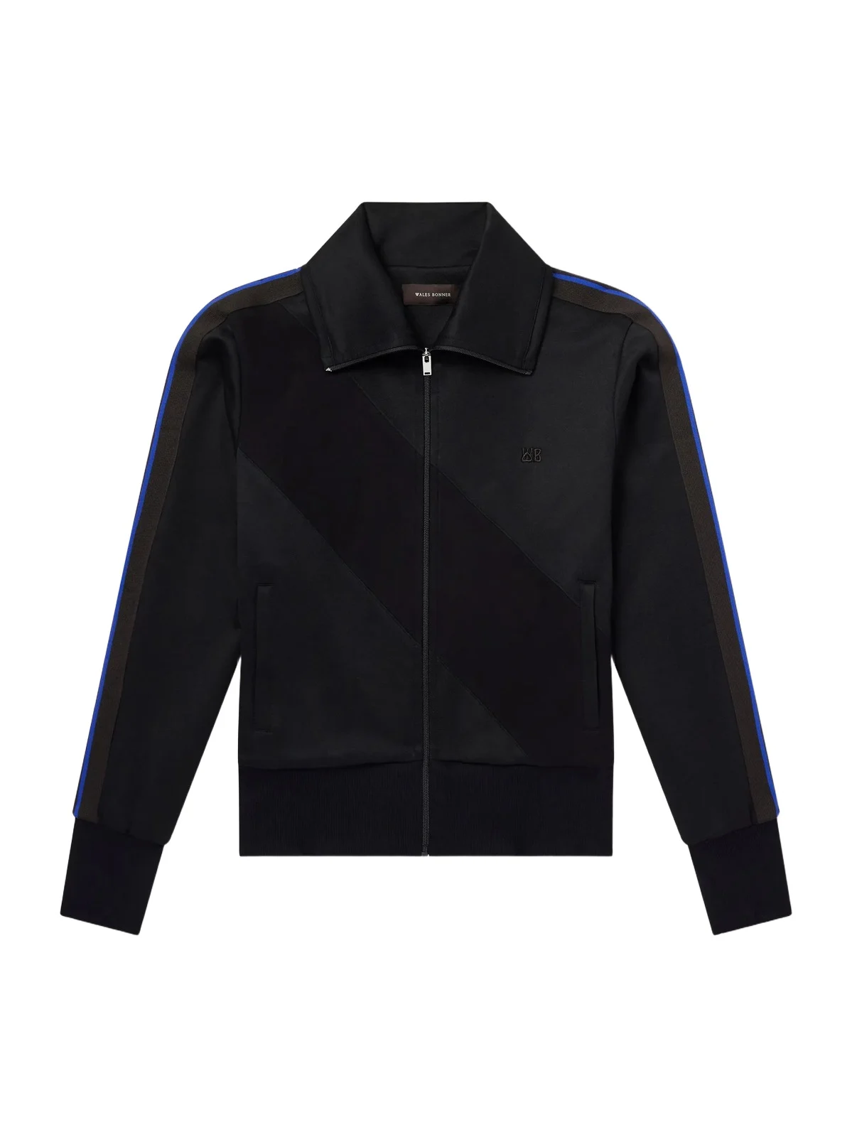 Form Logo-Embroidered Striped Jersey Jacket - Men Form Logo-Embroidered Striped Jersey Jacket - Men