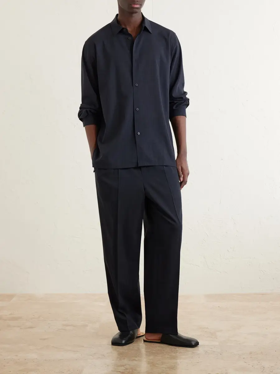 ATON Wool-Gauze Shirt - Men | Thumbnail 2 ATON Wool-Gauze Shirt - Men | Thumbnail 2