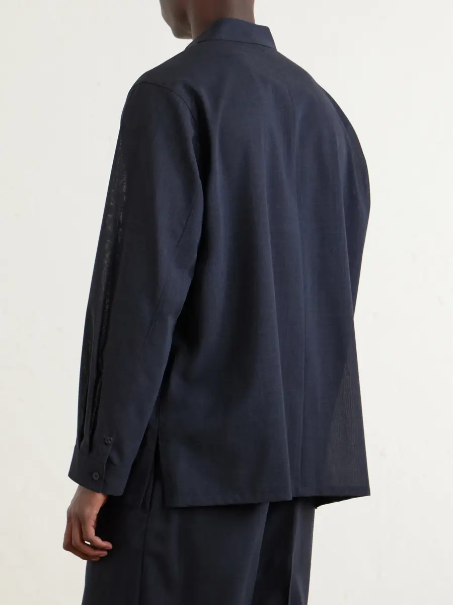 ATON Wool-Gauze Shirt - Men | Thumbnail 4 ATON Wool-Gauze Shirt - Men | Thumbnail 4