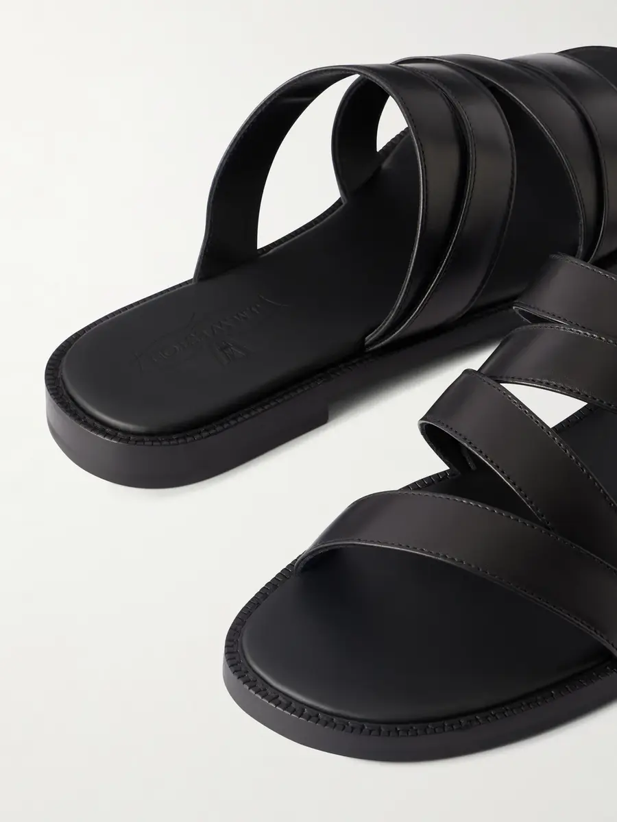 J.M. Weston Leather Sandals - Men | Thumbnail 4