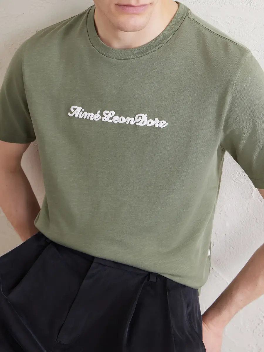 Aimé Leon Dore Logo-Print Cotton-Jersey T-Shirt - Men | Thumbnail 5