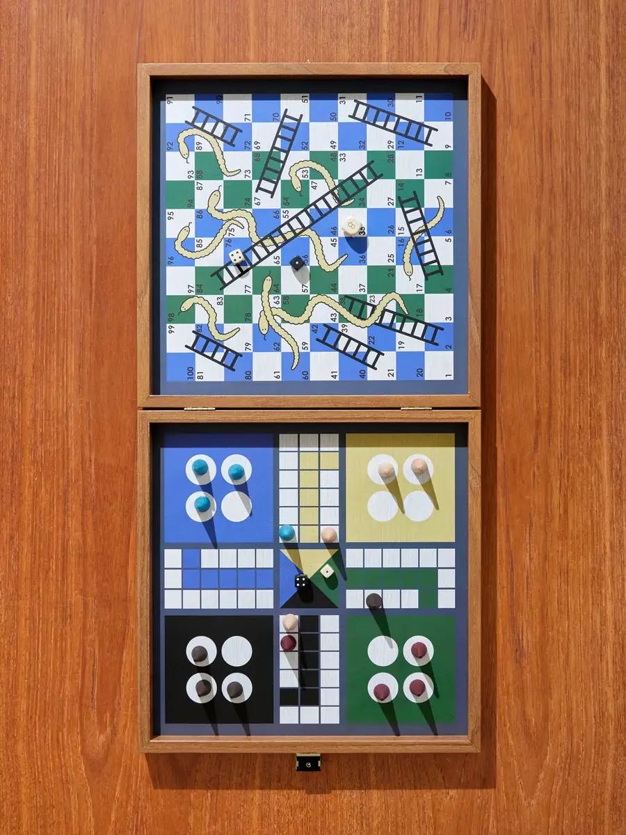 The Conran Shop Milos Wood Combo Game Set - Men | Thumbnail 3