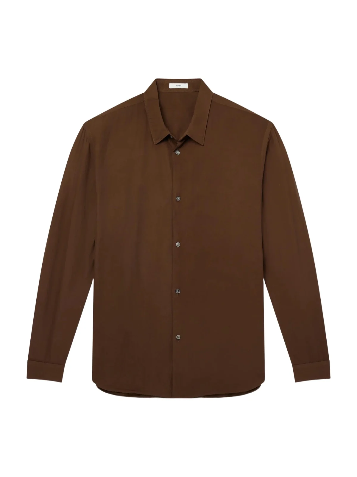 Cotton and Silk-Blend Shirt - Men Cotton and Silk-Blend Shirt - Men