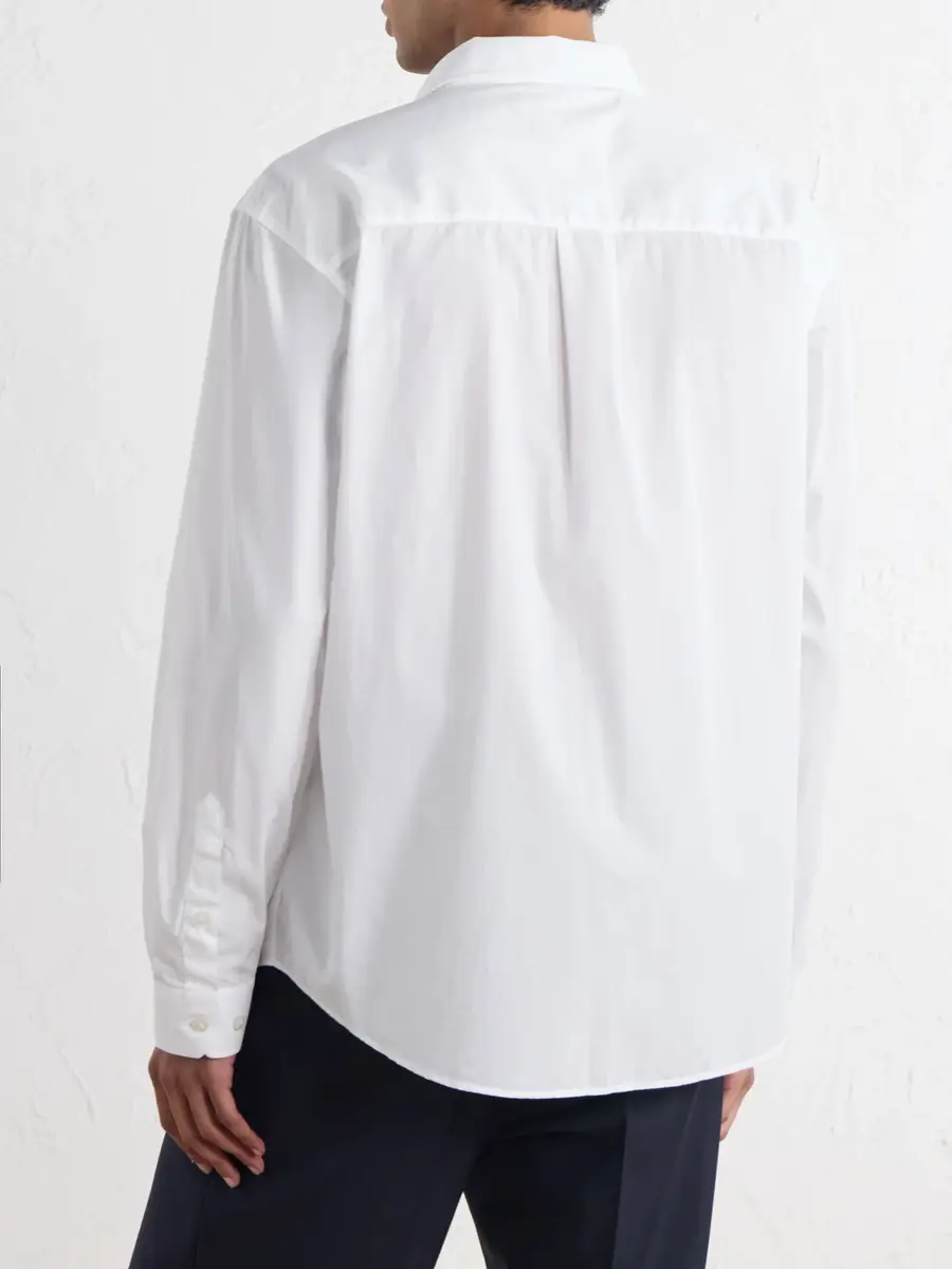 mfpen Auditorium Striped Cotton-Mélange Shirt - Men | Thumbnail 4 mfpen Auditorium Striped Cotton-Mélange Shirt - Men | Thumbnail 4