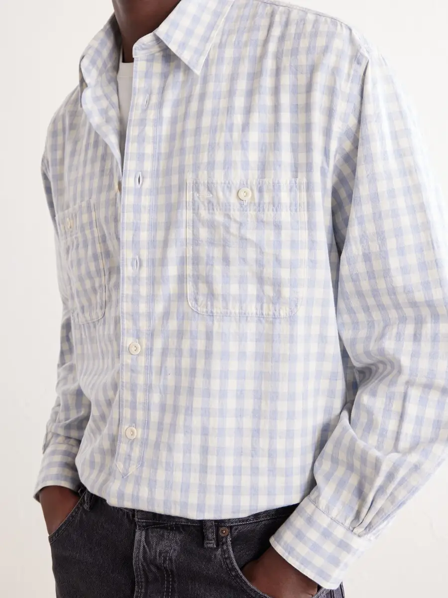FrizmWORKS Checked Cotton Shirt - Men | Thumbnail 5 FrizmWORKS Checked Cotton Shirt - Men | Thumbnail 5