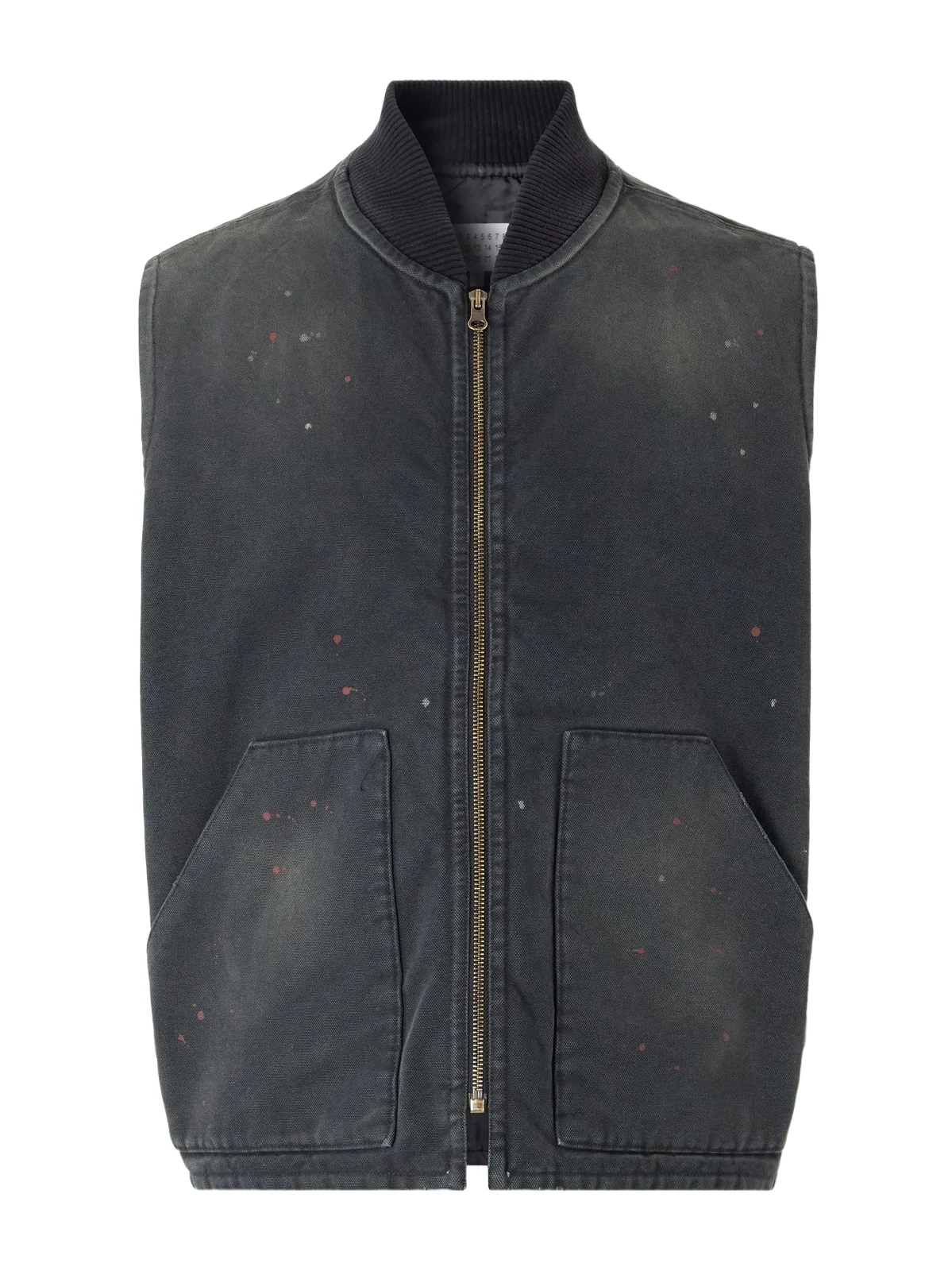 Maison Margiela Padded Distressed Denim Vest - Men