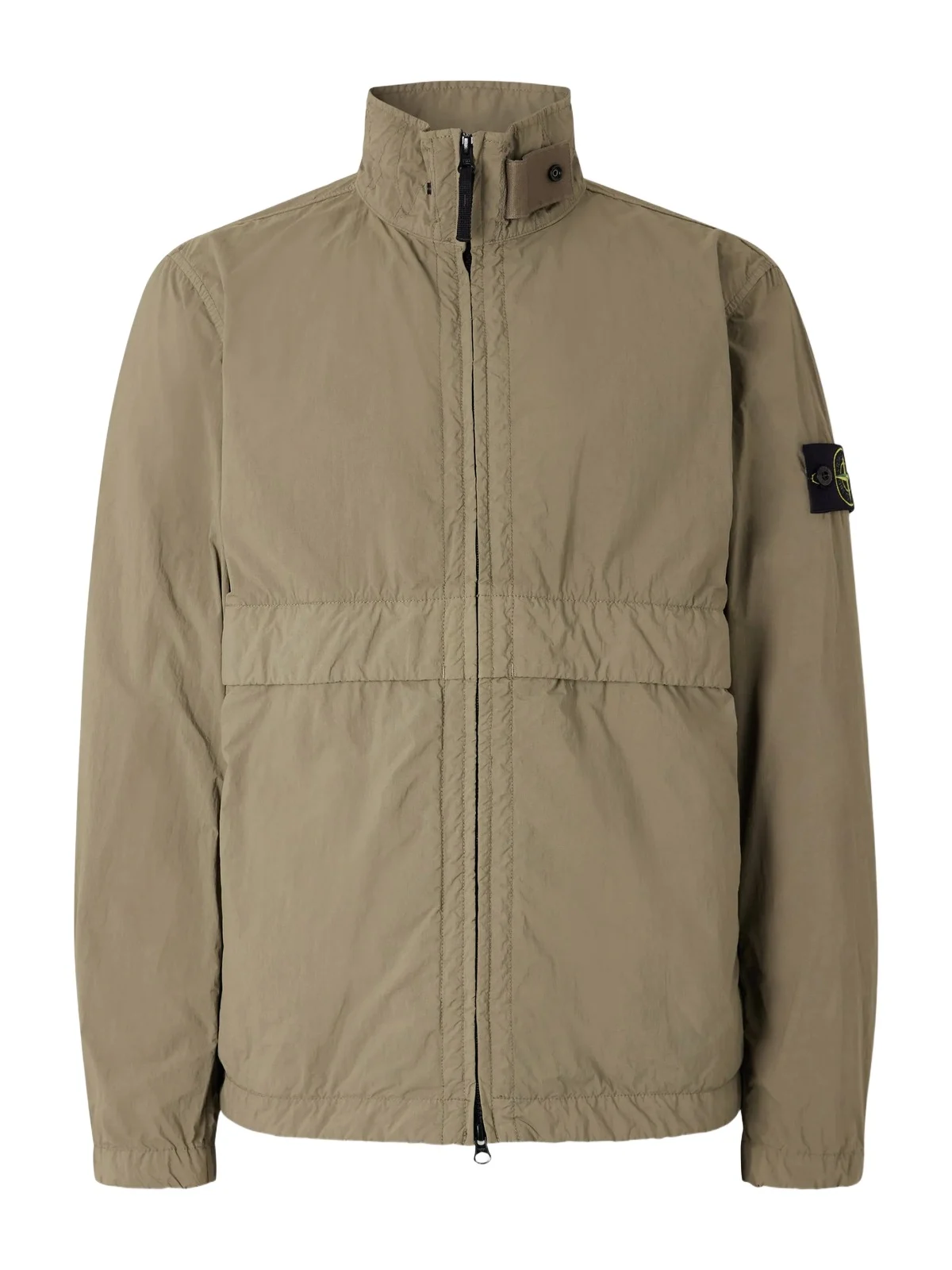 Brushed Recycled-Nylon Harrington Jacket - Men