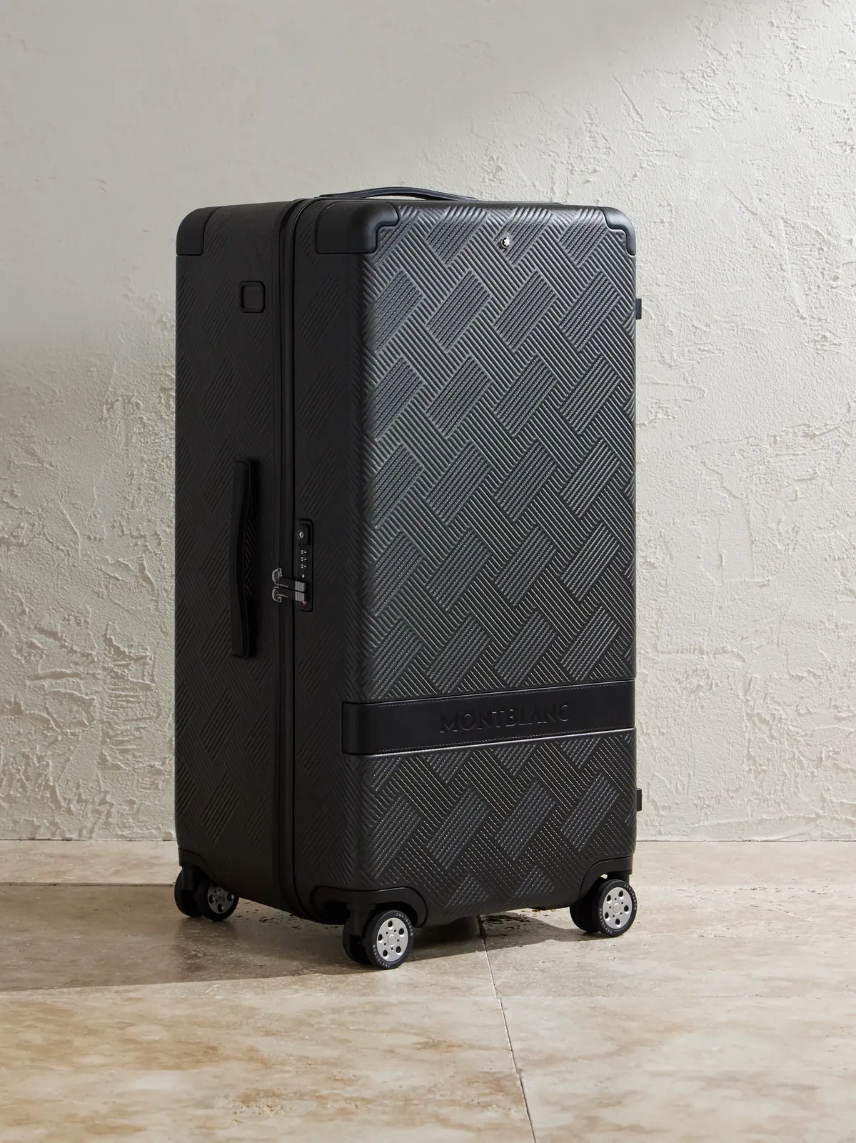 Montblanc #MY4810 Extreme 3.0 Leather-Trimmed Polycarbonate Check-In Suitcase - Men