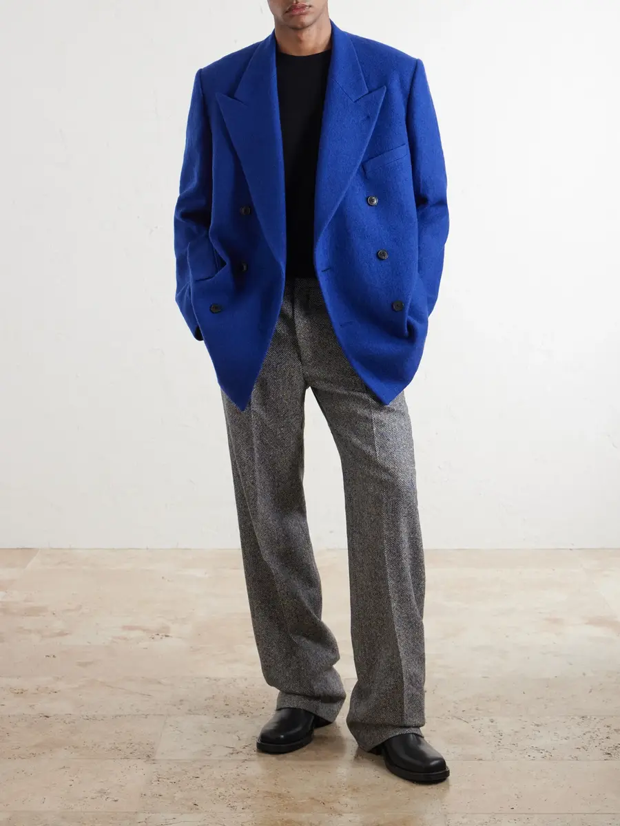 Dries Van Noten Bosier Double-Breasted Wool Blazer - Men | Thumbnail 2 Dries Van Noten Bosier Double-Breasted Wool Blazer - Men | Thumbnail 2