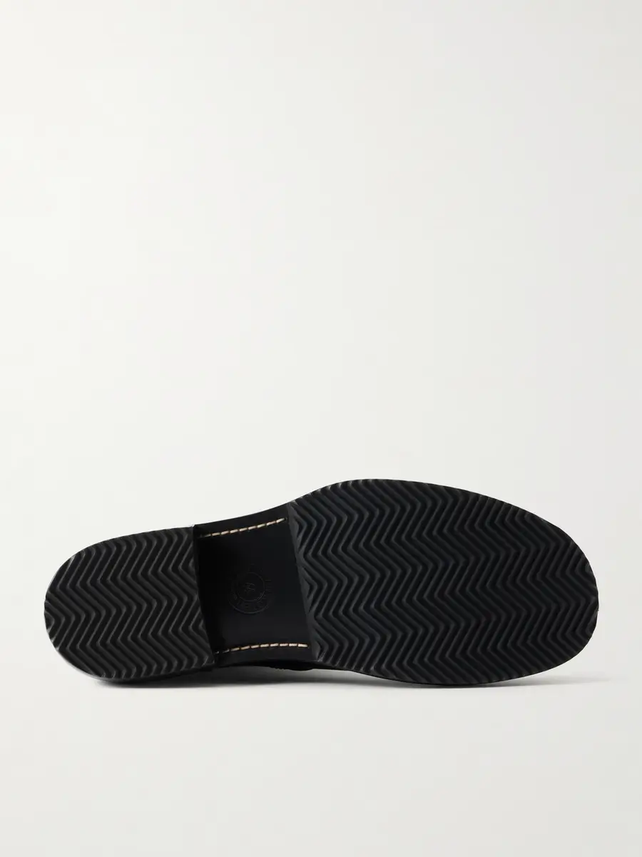 Dries Van Noten Grained Leather Boots - Men | Thumbnail 3 Dries Van Noten Grained Leather Boots - Men | Thumbnail 3