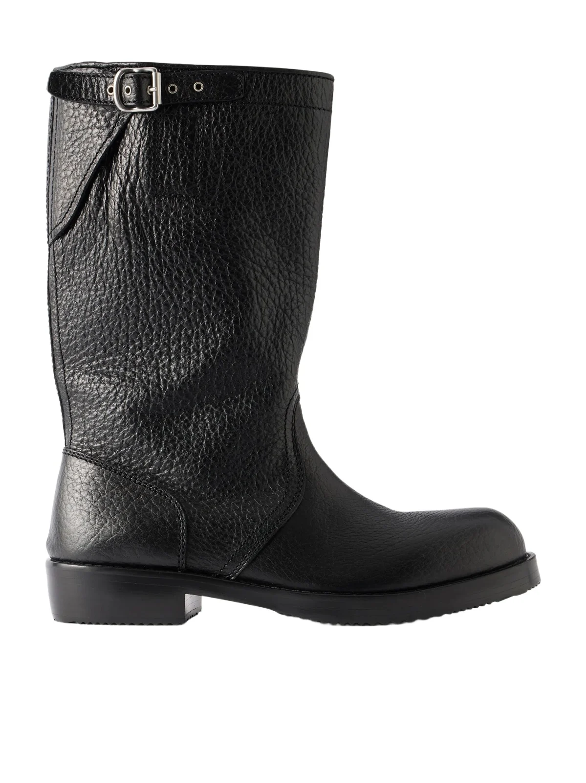 Dries Van Noten Grained Leather Boots - Men