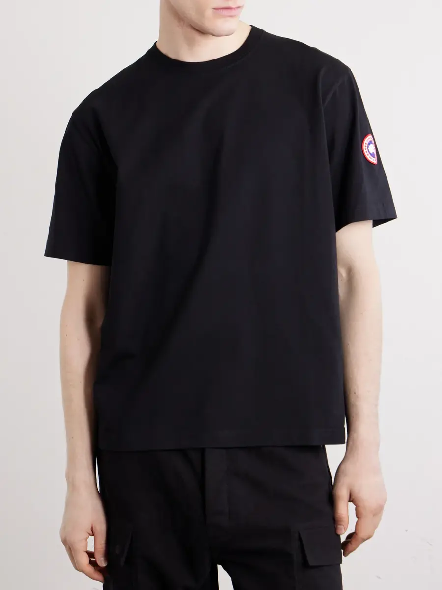 Canada Goose Novo Cotton-Jersey T-Shirt - Men | Thumbnail 3