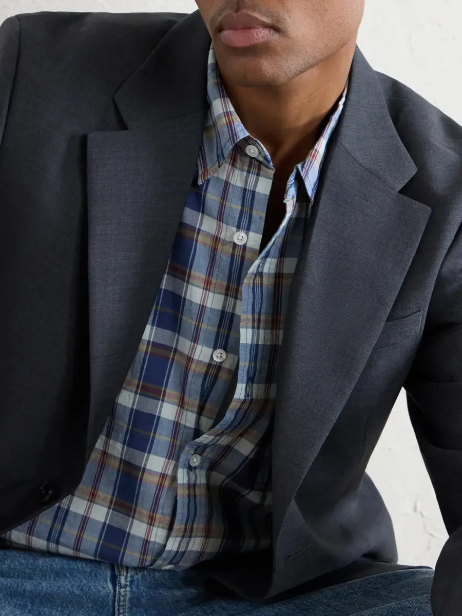 Aimé Leon Dore Checked Cotton Shirt - Men | Thumbnail 5
