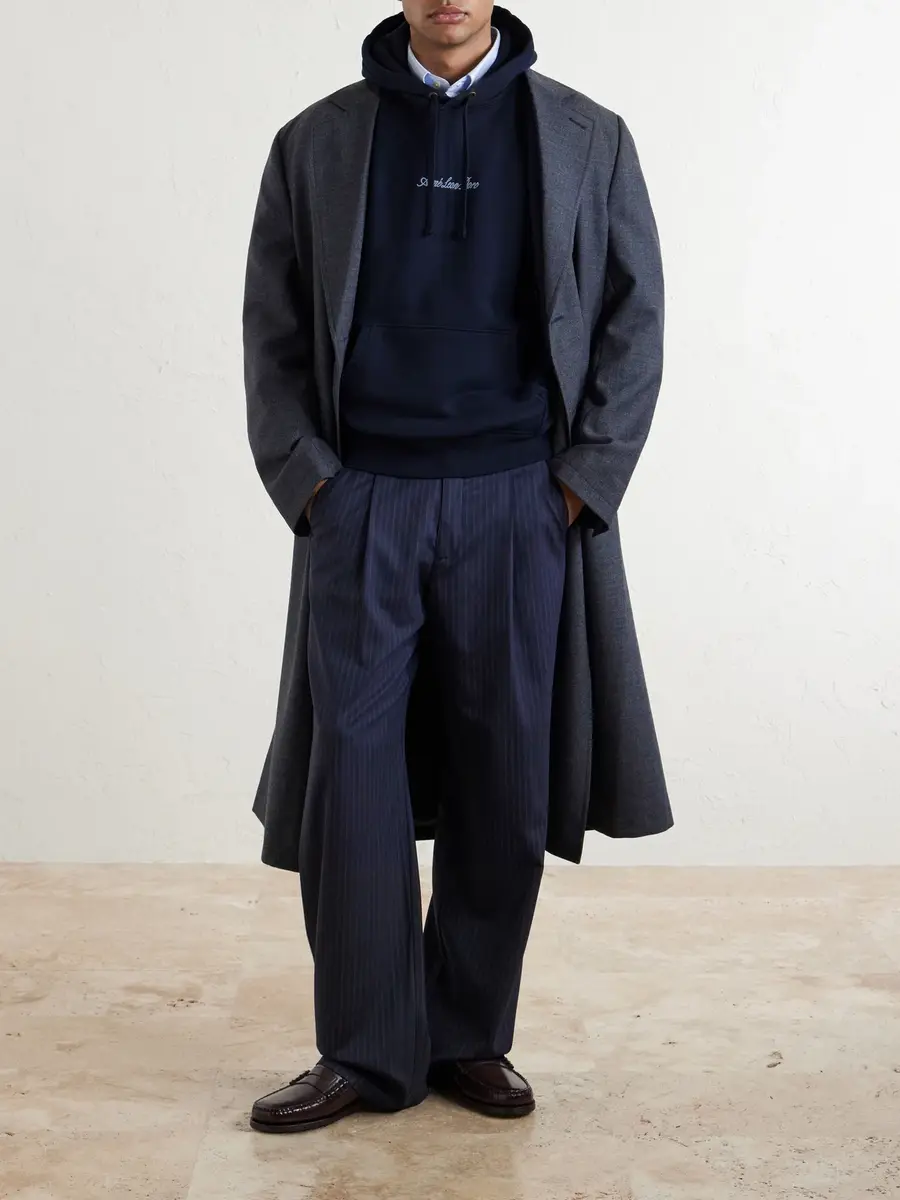 Aimé Leon Dore Logo-Embroidered Cotton-Jersey Hoodie - Men | Thumbnail 2 Aimé Leon Dore Logo-Embroidered Cotton-Jersey Hoodie - Men | Thumbnail 2