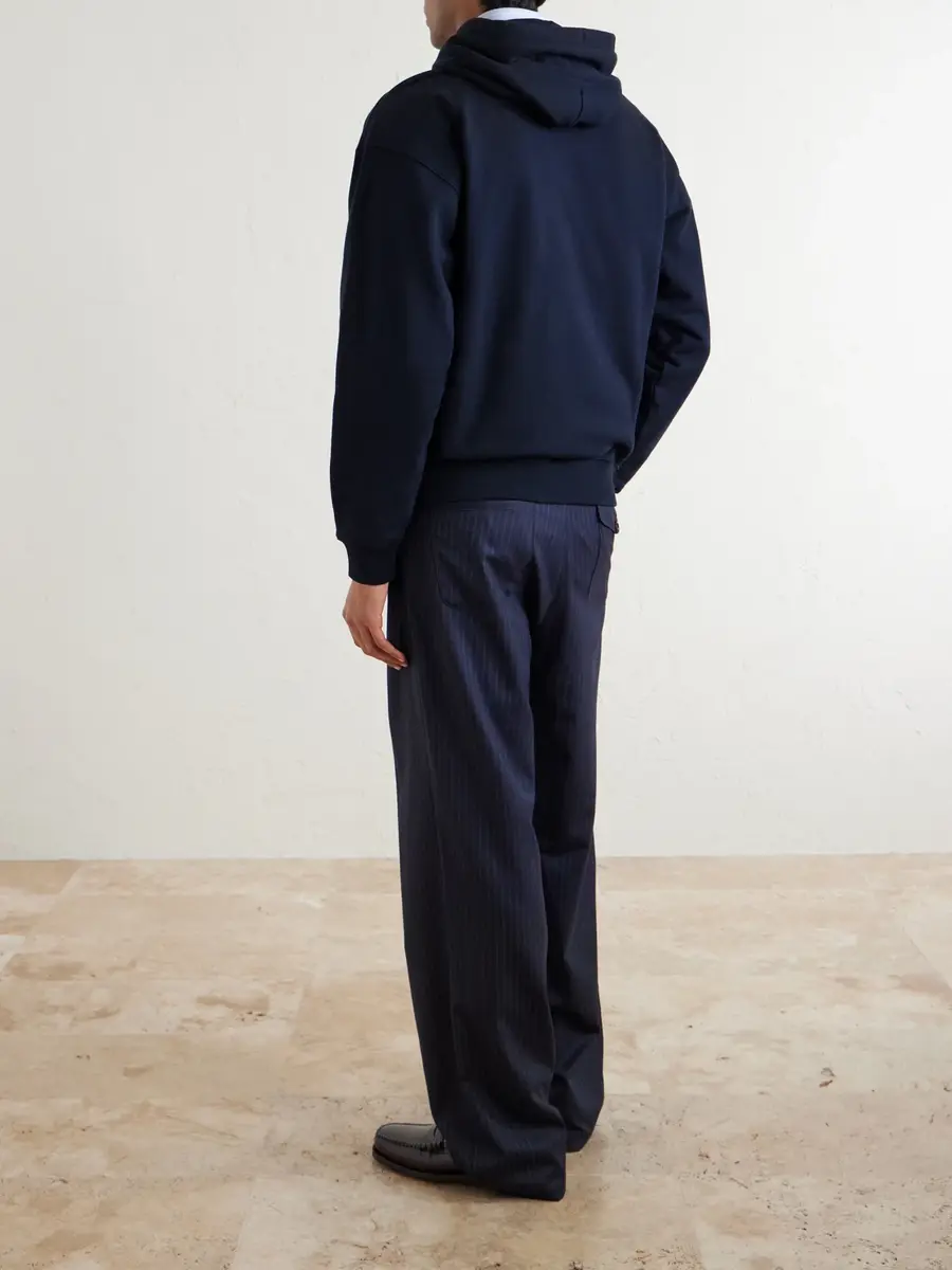 Aimé Leon Dore Logo-Embroidered Cotton-Jersey Hoodie - Men | Thumbnail 4 Aimé Leon Dore Logo-Embroidered Cotton-Jersey Hoodie - Men | Thumbnail 4