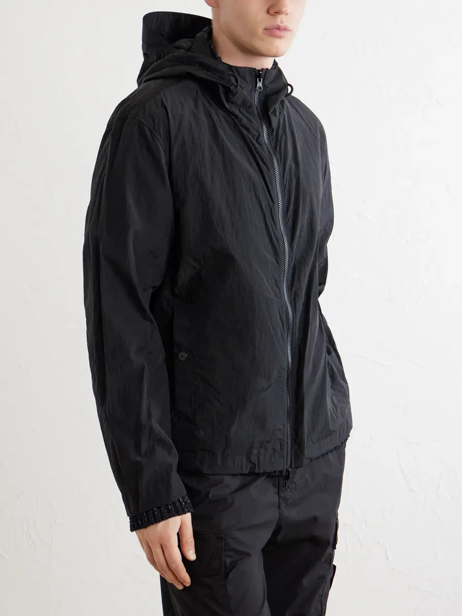 Stone Island Reversible Brushed Cotton and Nylon-Raffia Jacket - Men | Thumbnail 6 Stone Island Reversible Brushed Cotton and Nylon-Raffia Jacket - Men | Thumbnail 6