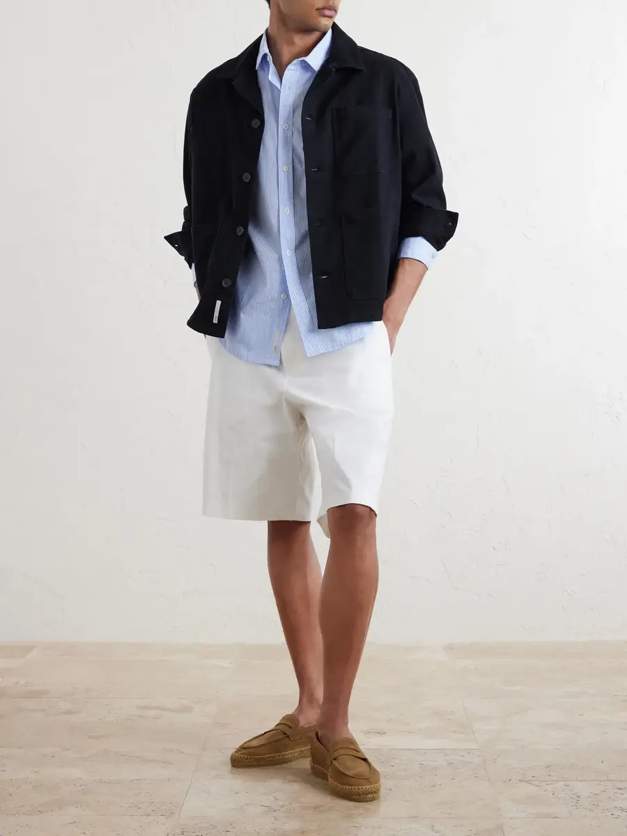 Onia Cotton-Blend Twill Chore Jacket - Men | Thumbnail 2