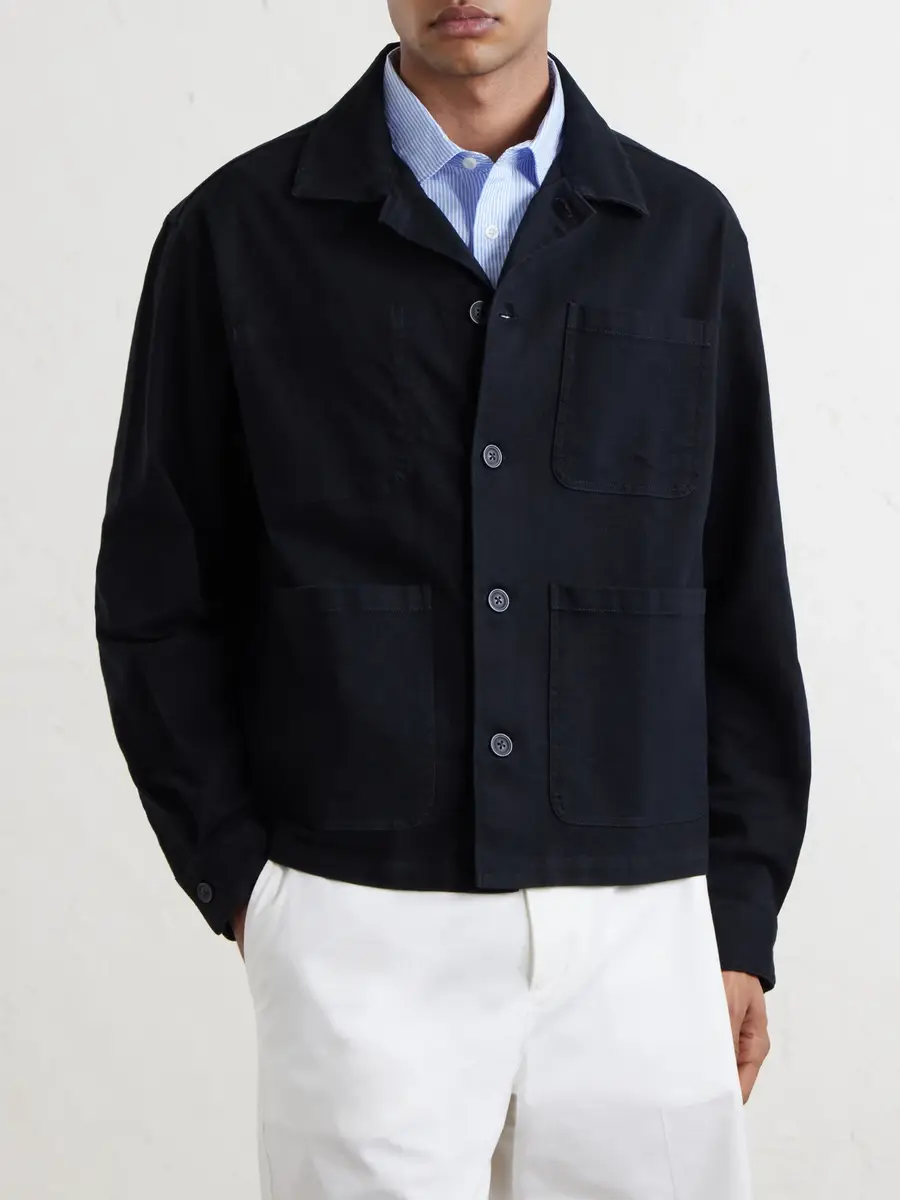 Onia Cotton-Blend Twill Chore Jacket - Men | Thumbnail 3