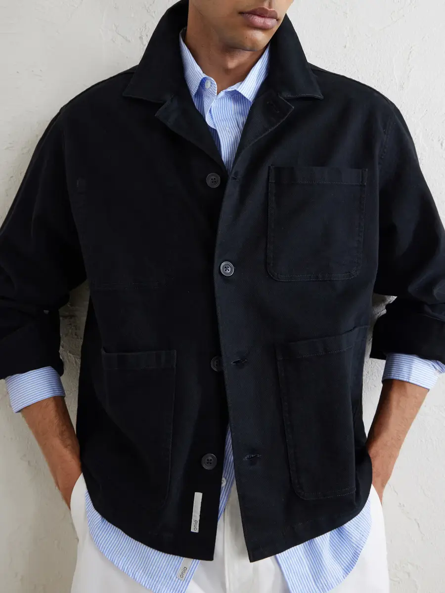 Onia Cotton-Blend Twill Chore Jacket - Men | Thumbnail 5