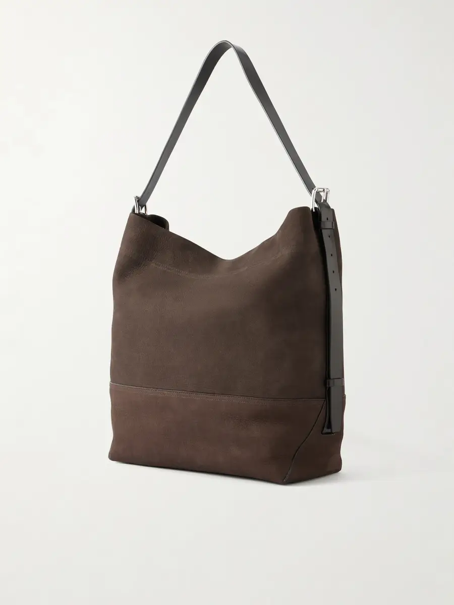 Lemaire Belted Nubuck Leather Tote Bag - Men | Thumbnail 4 Lemaire Belted Nubuck Leather Tote Bag - Men | Thumbnail 4