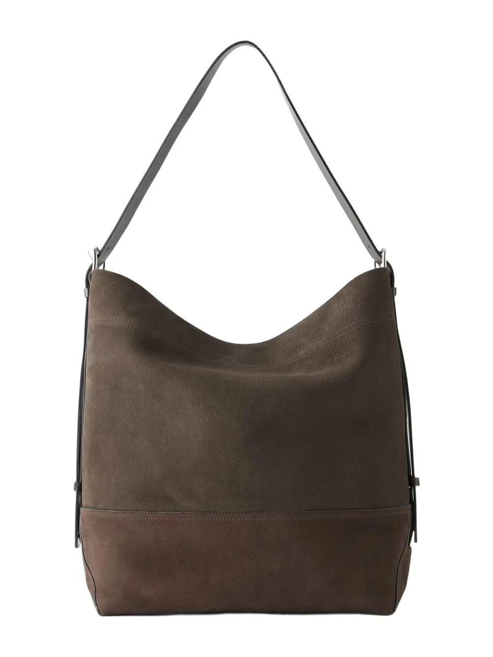 Belted Nubuck Leather Tote Bag - Men