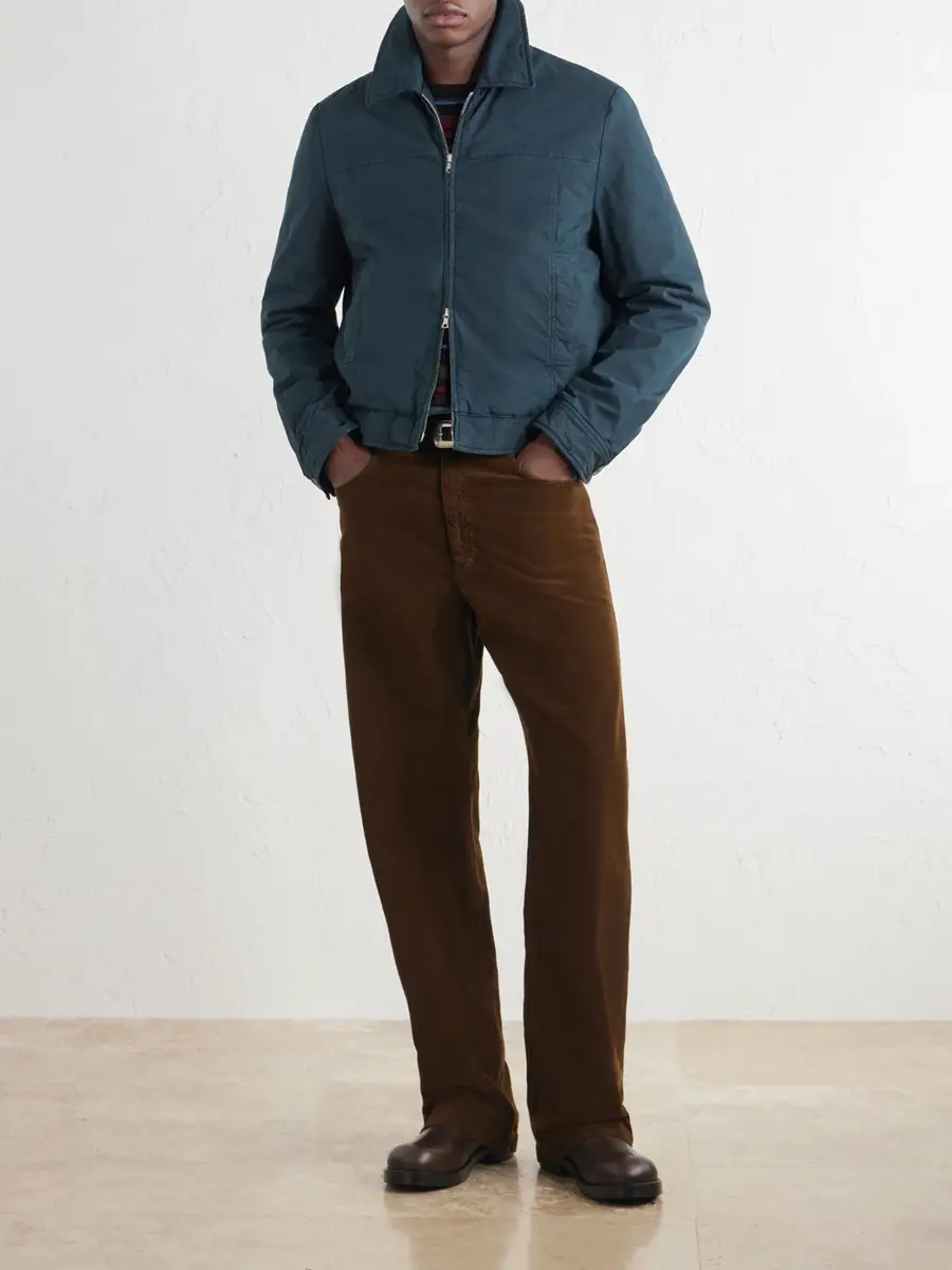 Dries Van Noten Cotton-Blend Blouson Jacket - Men | Thumbnail 2 Dries Van Noten Cotton-Blend Blouson Jacket - Men | Thumbnail 2