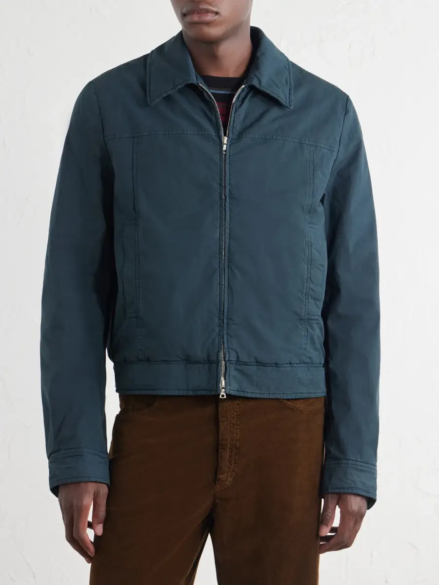 Dries Van Noten Cotton-Blend Blouson Jacket - Men | Thumbnail 3 Dries Van Noten Cotton-Blend Blouson Jacket - Men | Thumbnail 3