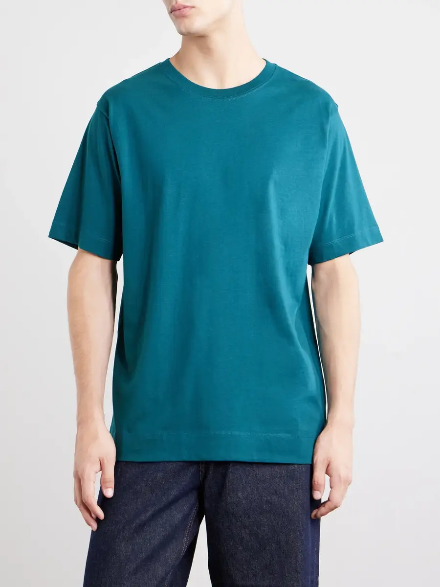 Dries Van Noten Hertz Cotton-Jersey T-Shirt - Men | Thumbnail 3 Dries Van Noten Hertz Cotton-Jersey T-Shirt - Men | Thumbnail 3