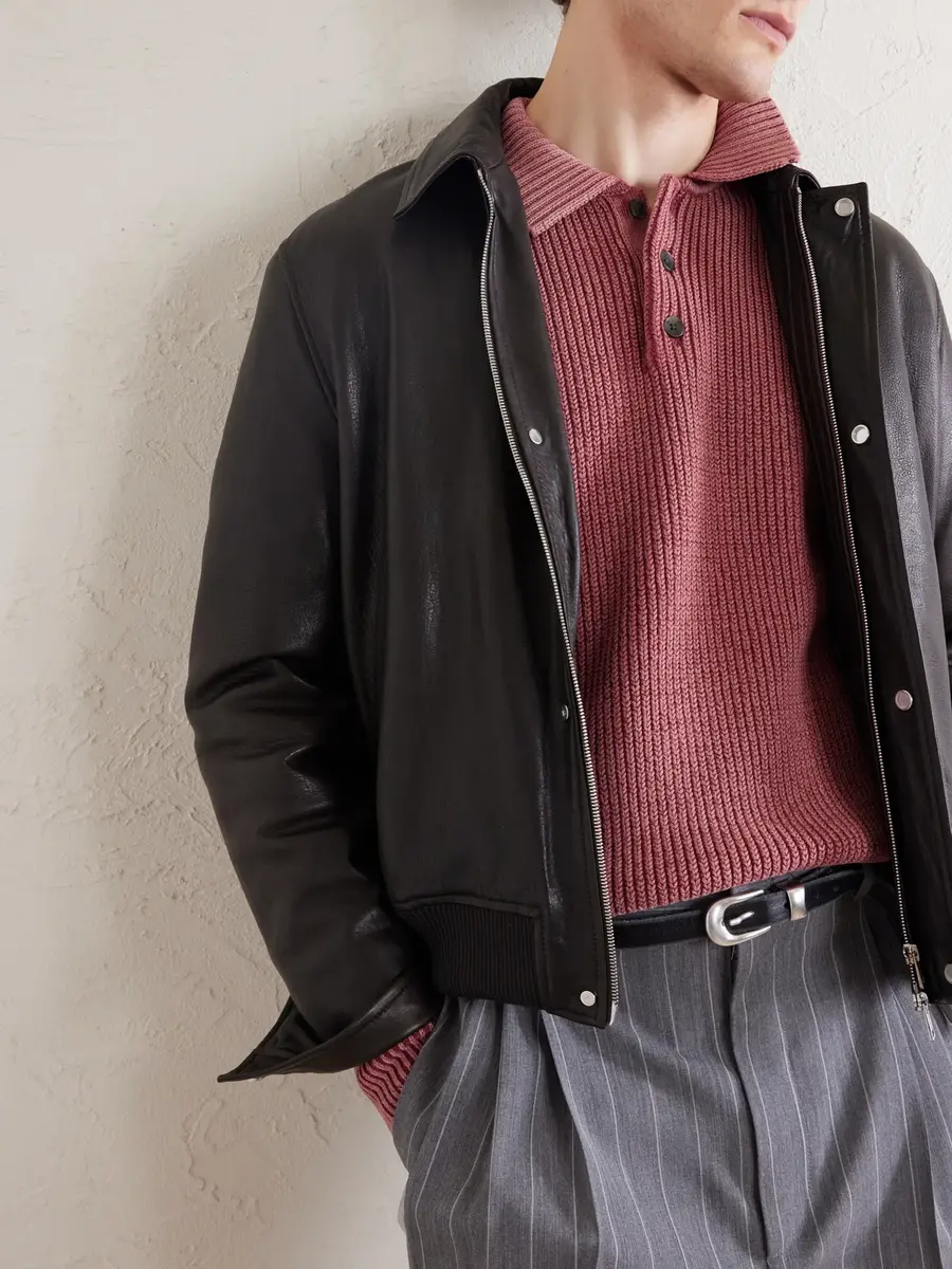 Aimé Leon Dore Knitted Cotton-Blend Polo Sweater - Men | Thumbnail 5 Aimé Leon Dore Knitted Cotton-Blend Polo Sweater - Men | Thumbnail 5