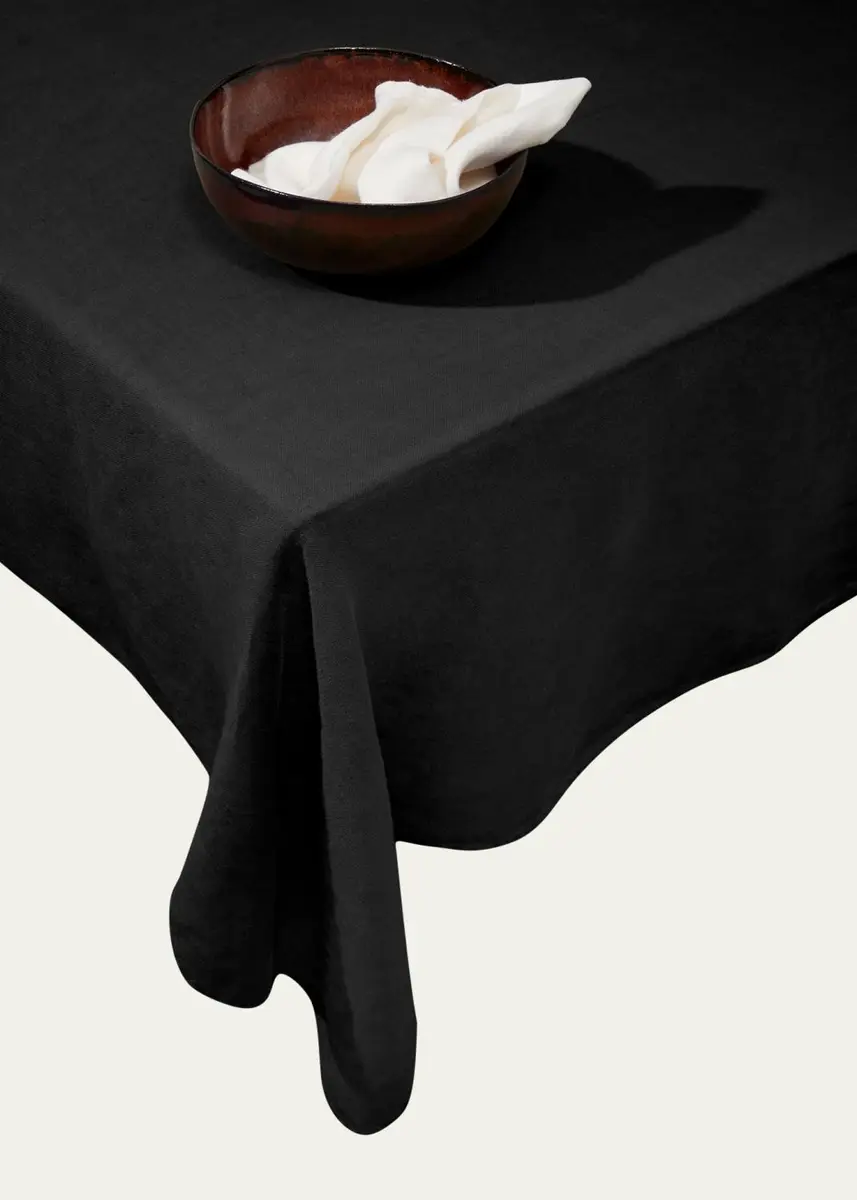 L'Objet Concorde Sateen Tablecloth, Large, 76" x 126" | Thumbnail 2 L'Objet Concorde Sateen Tablecloth, Large, 76" x 126" | Thumbnail 2