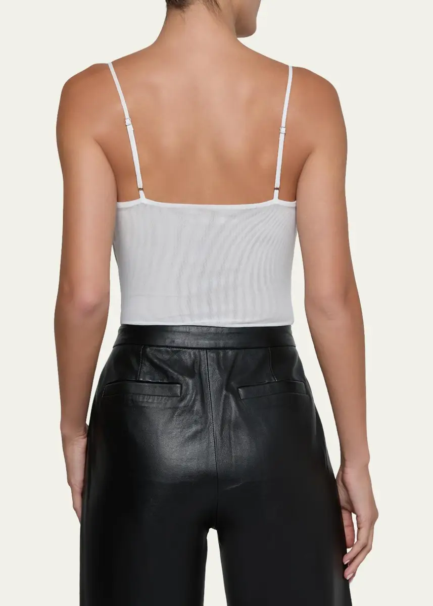 L'Agence Gelina Ruched Bodysuit | Thumbnail 3 L'Agence Gelina Ruched Bodysuit | Thumbnail 3