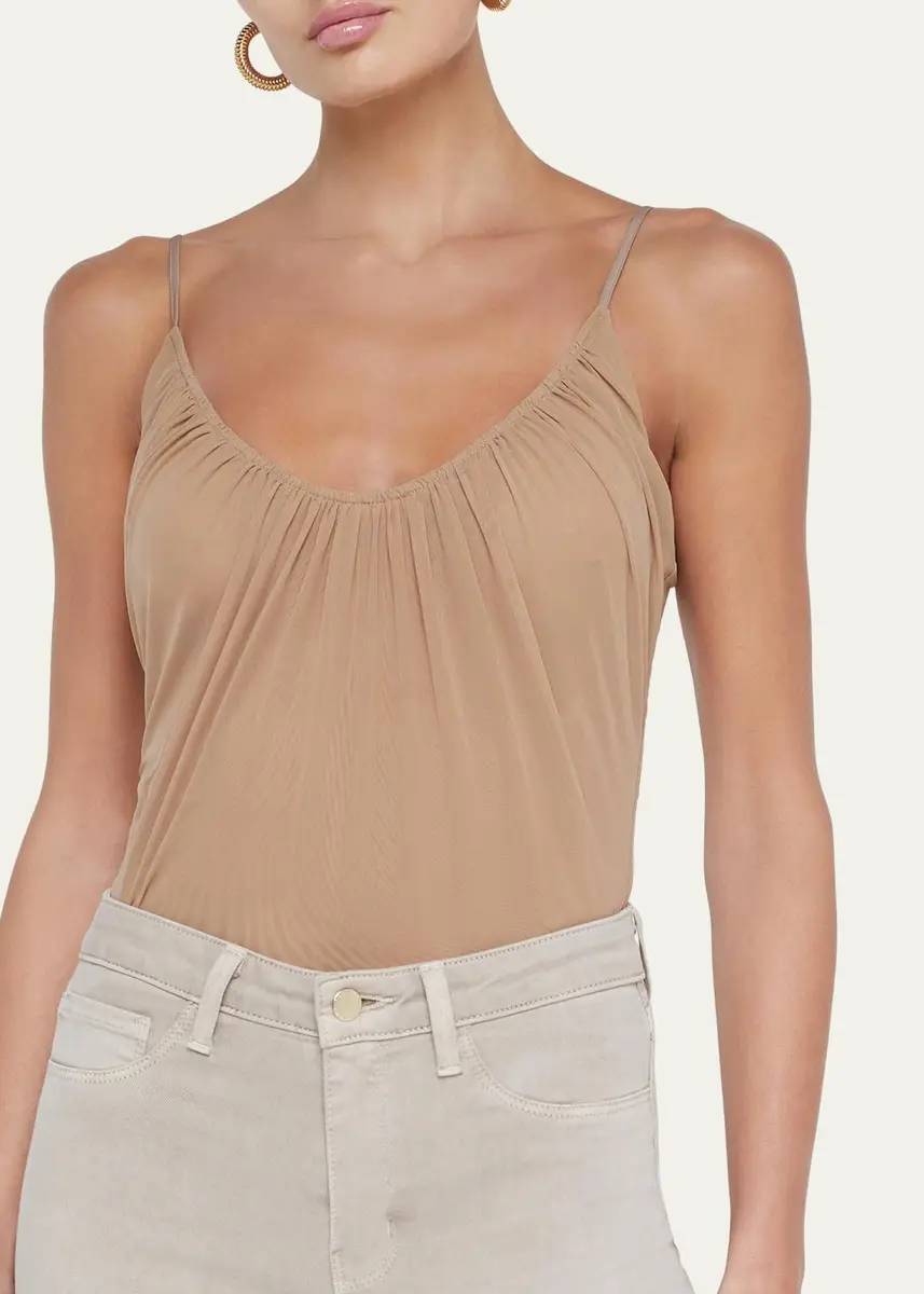 L'Agence Gelina Ruched Bodysuit | Thumbnail 8 L'Agence Gelina Ruched Bodysuit | Thumbnail 8