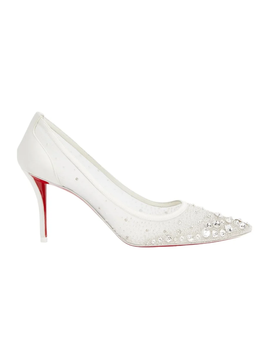 Christian Louboutin Miss Z Sparkling Red Sole Pumps
