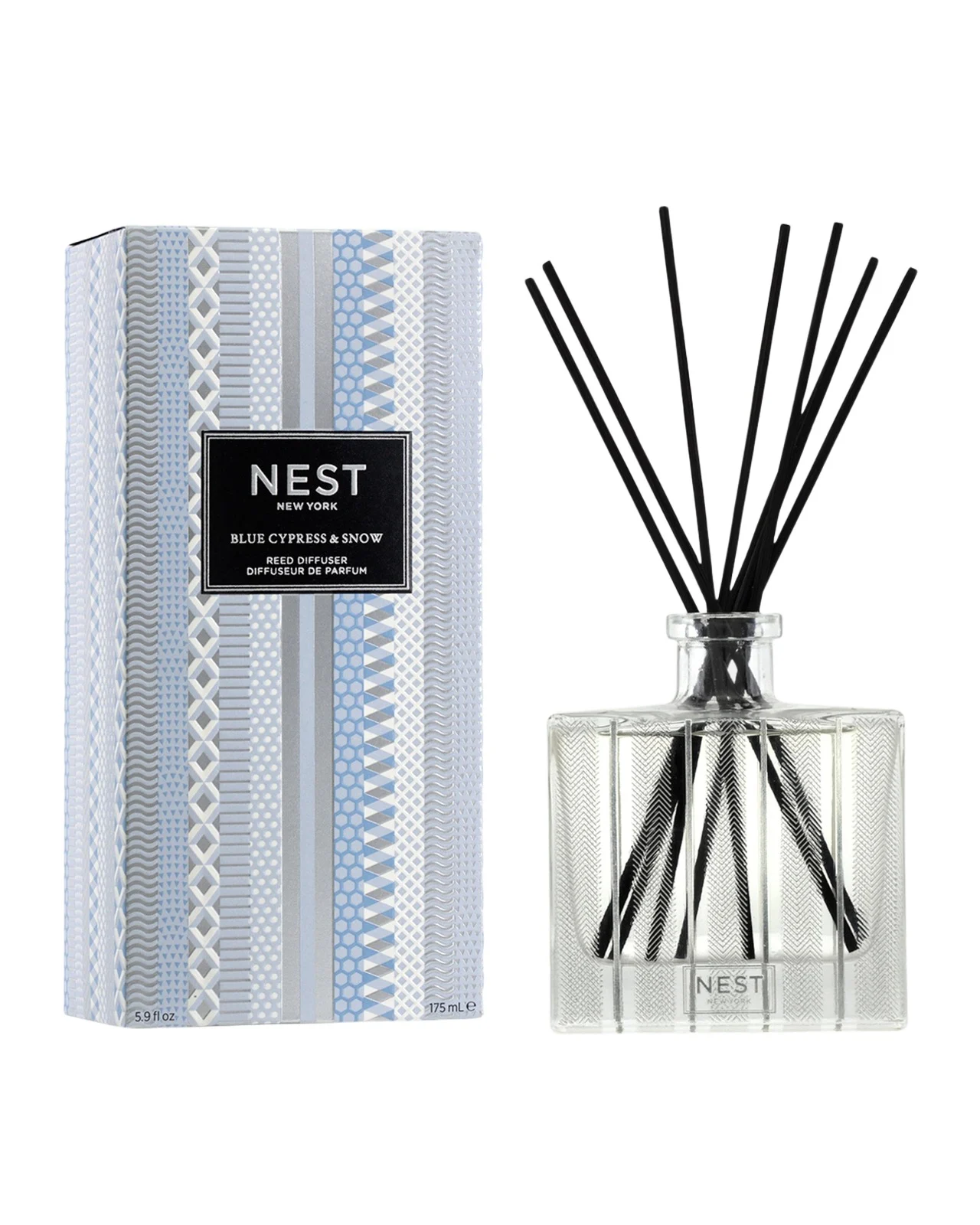 NEST New York Blue Cypress & Snow Reed Diffuser, 6 oz.