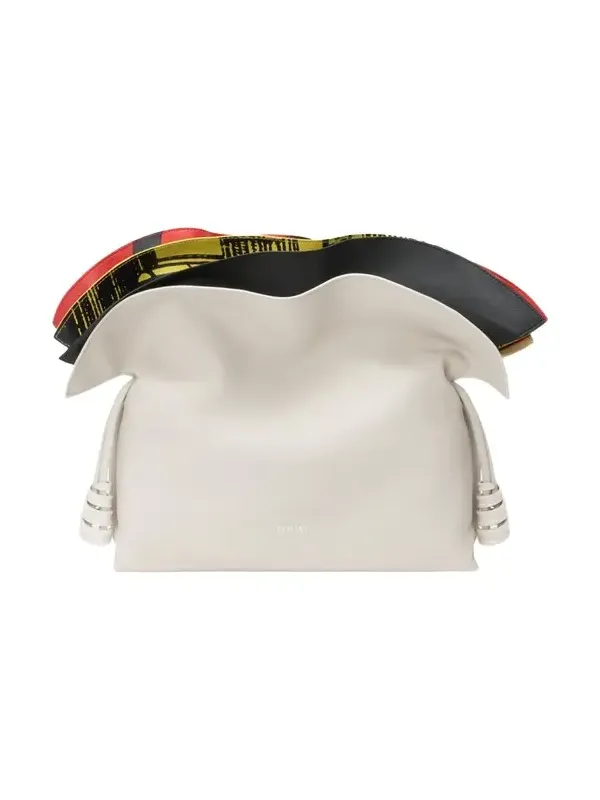 Millefeuille Flamenco Medium Leather Clutch