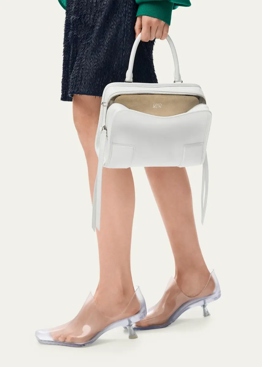 Loewe Amazona 180 Small Leather Top-Handle Bag | Thumbnail 2 Loewe Amazona 180 Small Leather Top-Handle Bag | Thumbnail 2