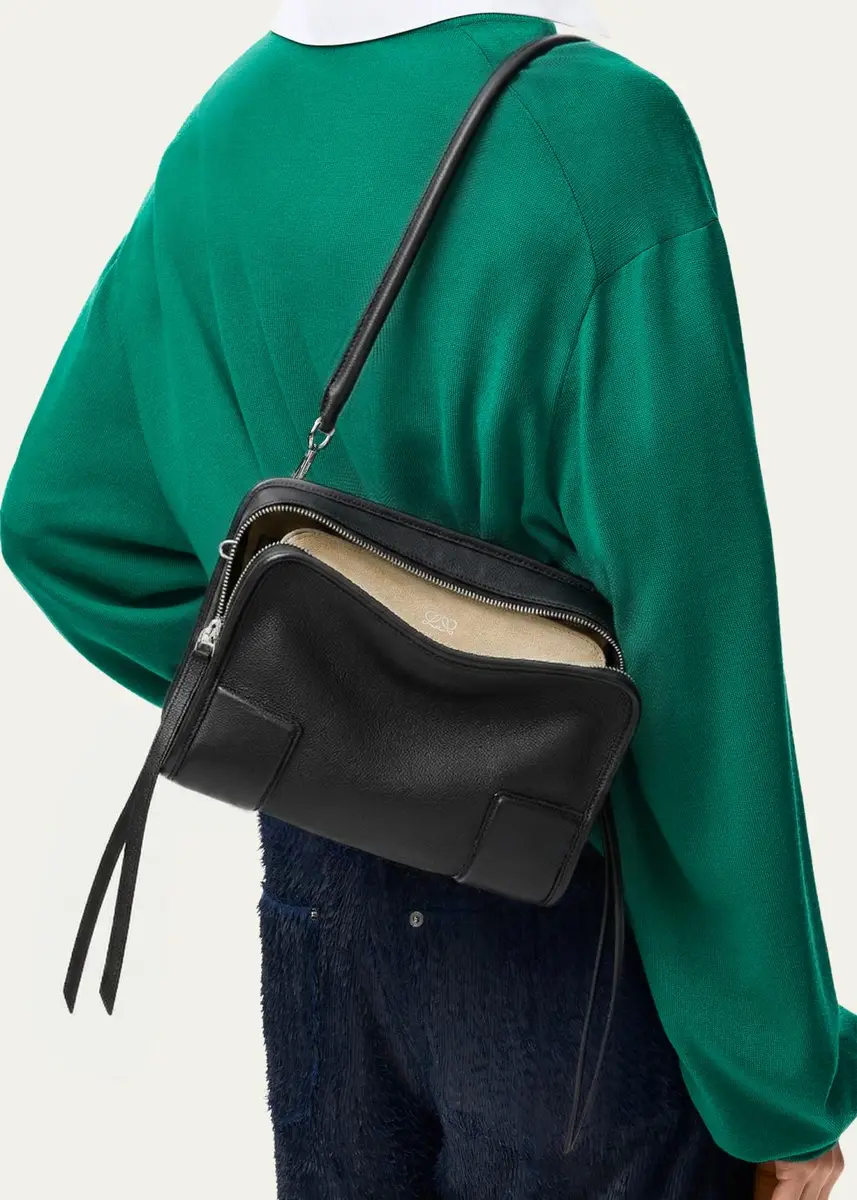 Loewe Amazona 180 Small Leather Top-Handle Bag | Thumbnail 5