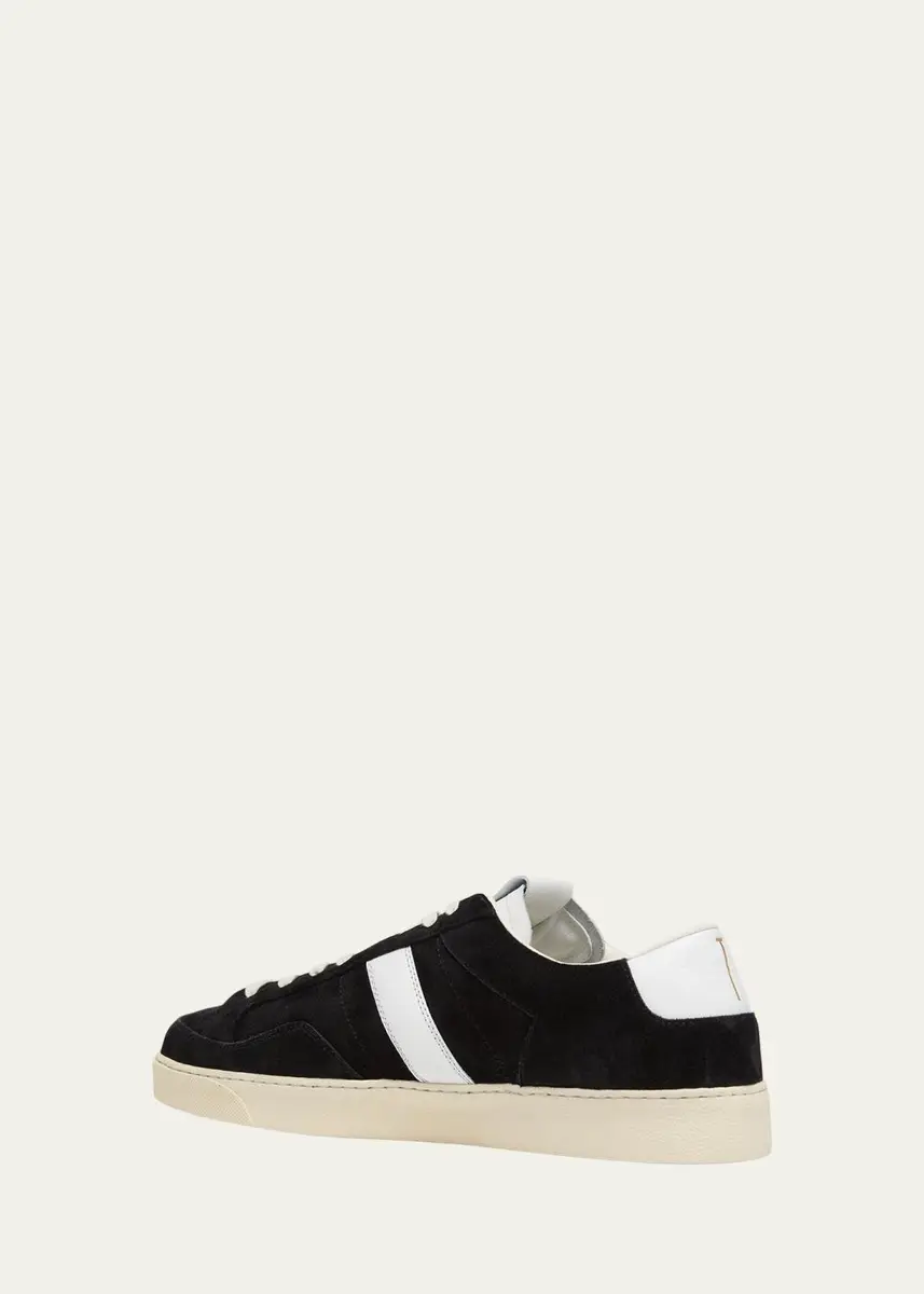 Tom Ford Men's Blake Suede Low-Top Sneakers | Thumbnail 4