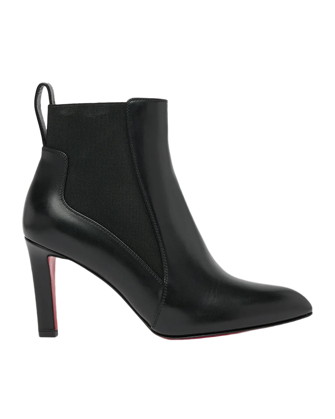 85mm Fannylove Leather Chelsea Booties