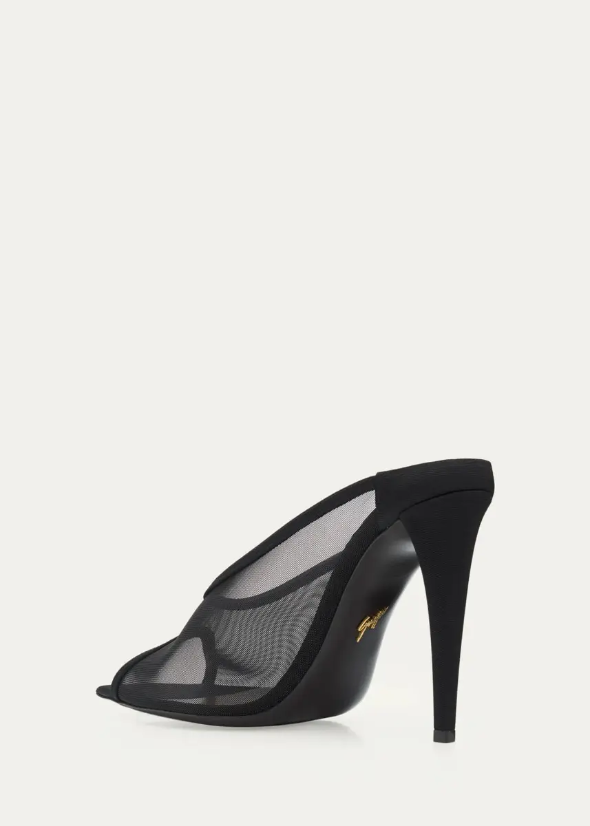 Giuseppe Zanotti Brivido 105MM Mesh Mules | Thumbnail 2