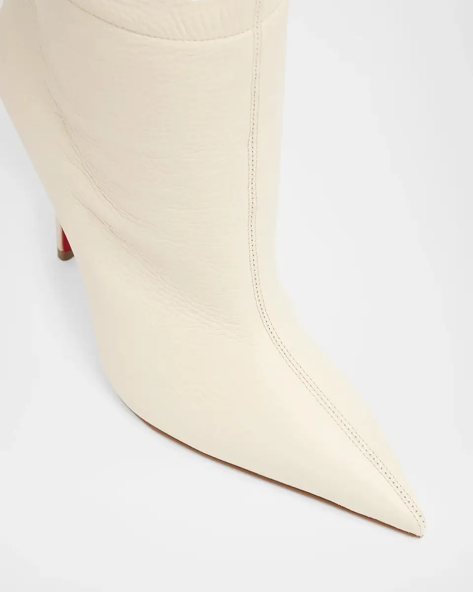 Christian Louboutin 100mm Zependris Leather Boots | Thumbnail 4