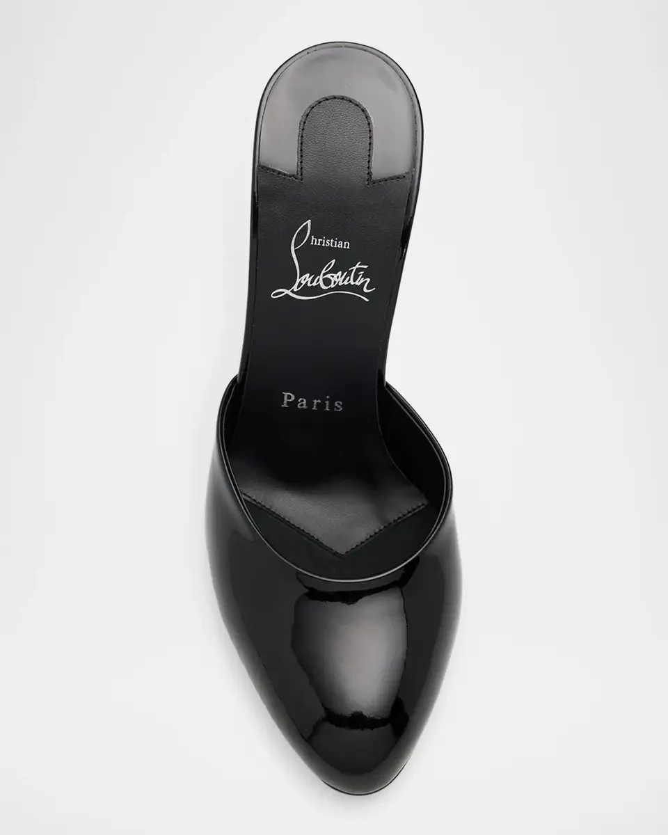 Christian Louboutin 100 mm Dolly Patent Leather Mules | Thumbnail 6 Christian Louboutin 100 mm Dolly Patent Leather Mules | Thumbnail 6