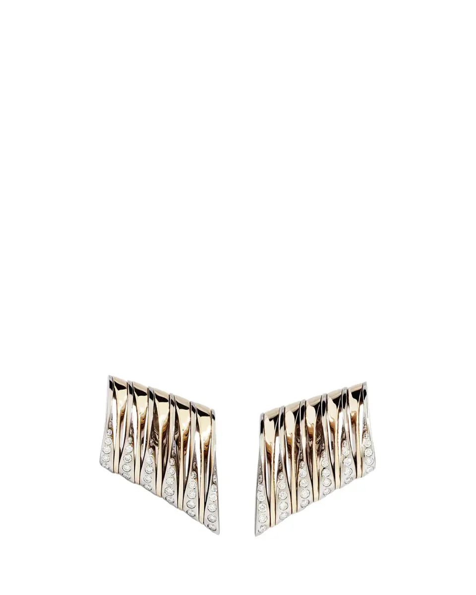 Vhernier 18K Rose Gold Diamond Coucher Du Soleil Clip-On Earrings | Thumbnail 2 Vhernier 18K Rose Gold Diamond Coucher Du Soleil Clip-On Earrings | Thumbnail 2