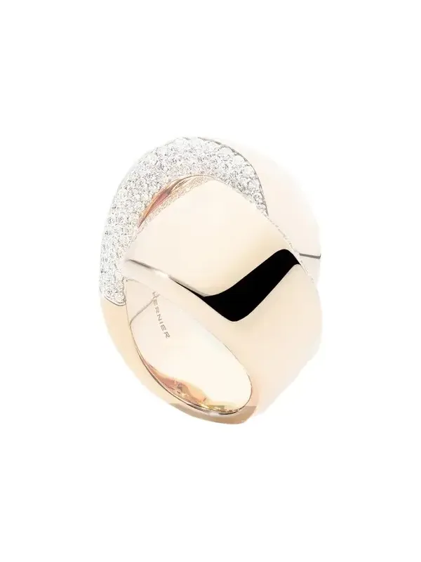 18K Pink Gold Abbraccio Diamond Ring 18K Pink Gold Abbraccio Diamond Ring