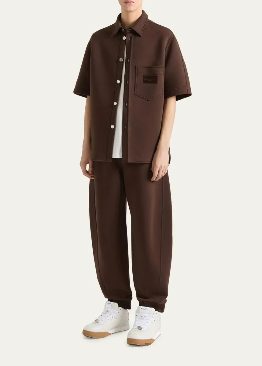 Givenchy Men's Pocket-Logo Fleece Trousers | Thumbnail 2 Givenchy Men's Pocket-Logo Fleece Trousers | Thumbnail 2