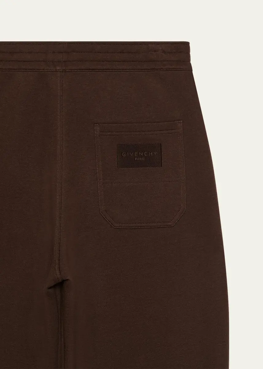 Givenchy Men's Pocket-Logo Fleece Trousers | Thumbnail 4 Givenchy Men's Pocket-Logo Fleece Trousers | Thumbnail 4