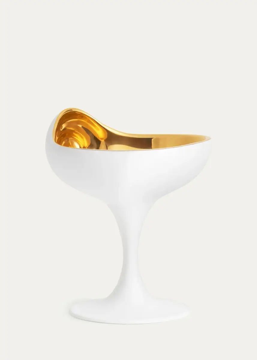 L'Objet x Jessica McCormack Shell 24K Gold-Plated Scoop Bowl | Thumbnail 3 L'Objet x Jessica McCormack Shell 24K Gold-Plated Scoop Bowl | Thumbnail 3