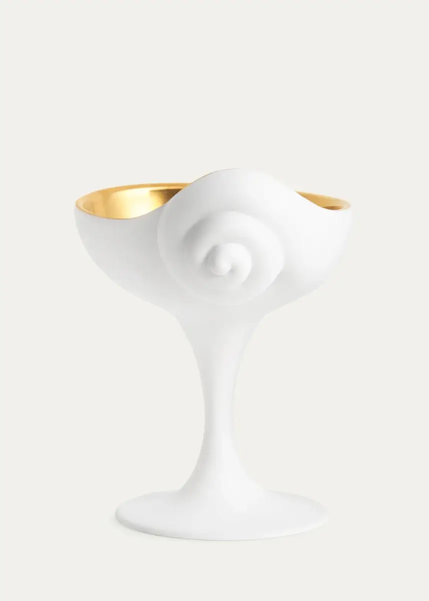 L'Objet x Jessica McCormack Shell 24K Gold-Plated Scoop Bowl | Thumbnail 4 L'Objet x Jessica McCormack Shell 24K Gold-Plated Scoop Bowl | Thumbnail 4
