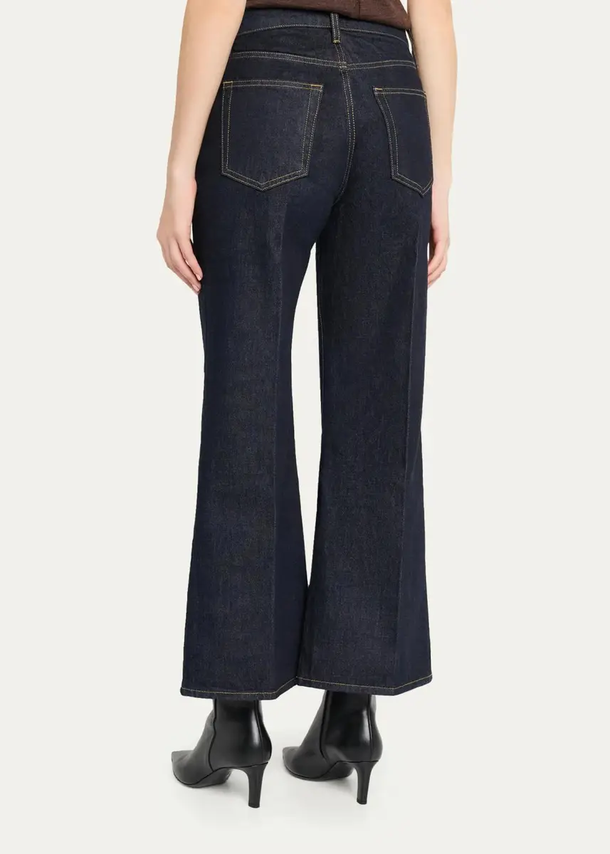 Frame The Swing High-Rise Flare Ankle Jeans | Thumbnail 3 Frame The Swing High-Rise Flare Ankle Jeans | Thumbnail 3