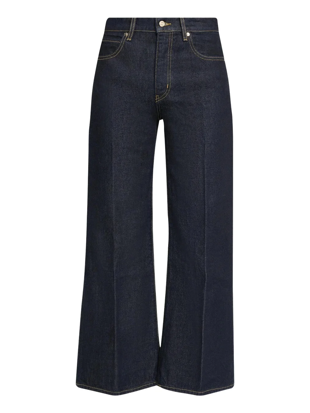 The Swing High-Rise Flare Ankle Jeans